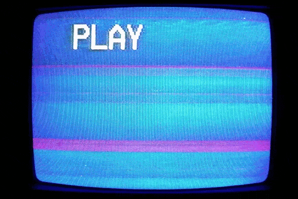 The channel on the screen will not appear until you click buttons.